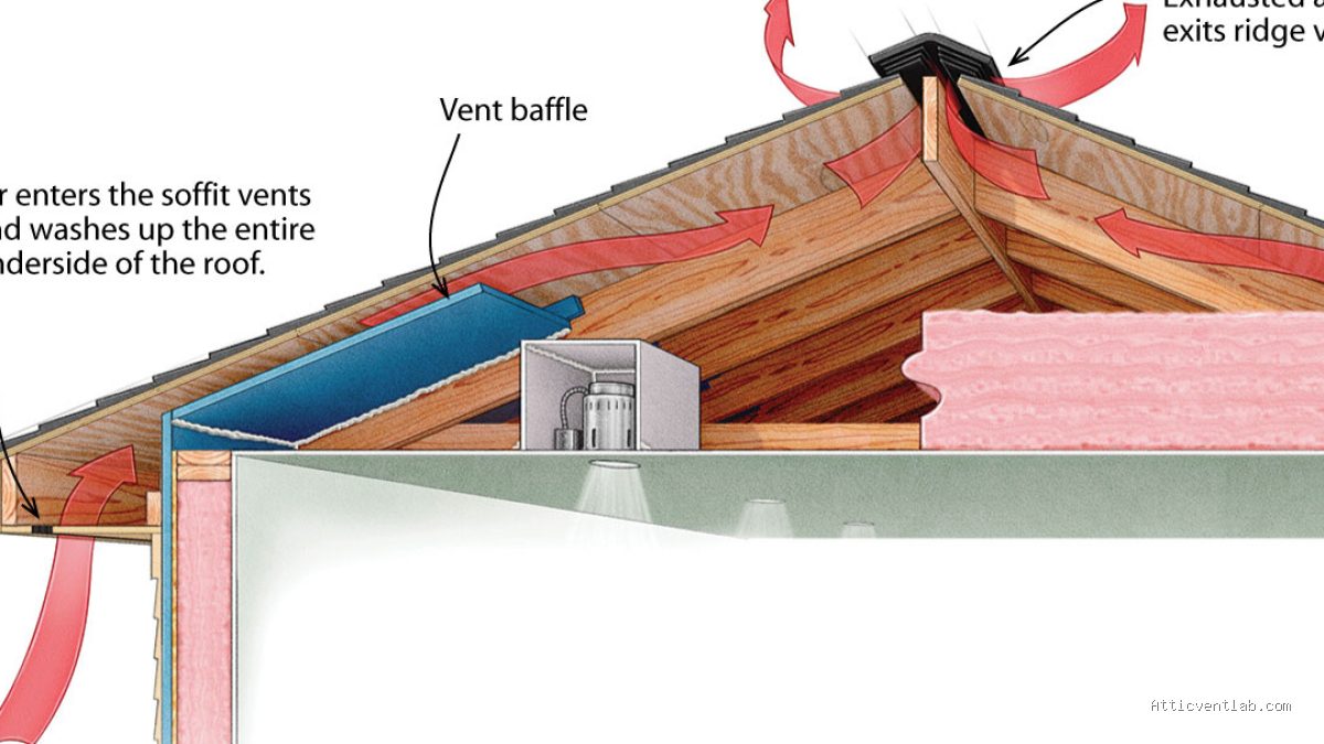 How to Calculate Proper Attic Intake Airflow Through Continuous Soffit Vents