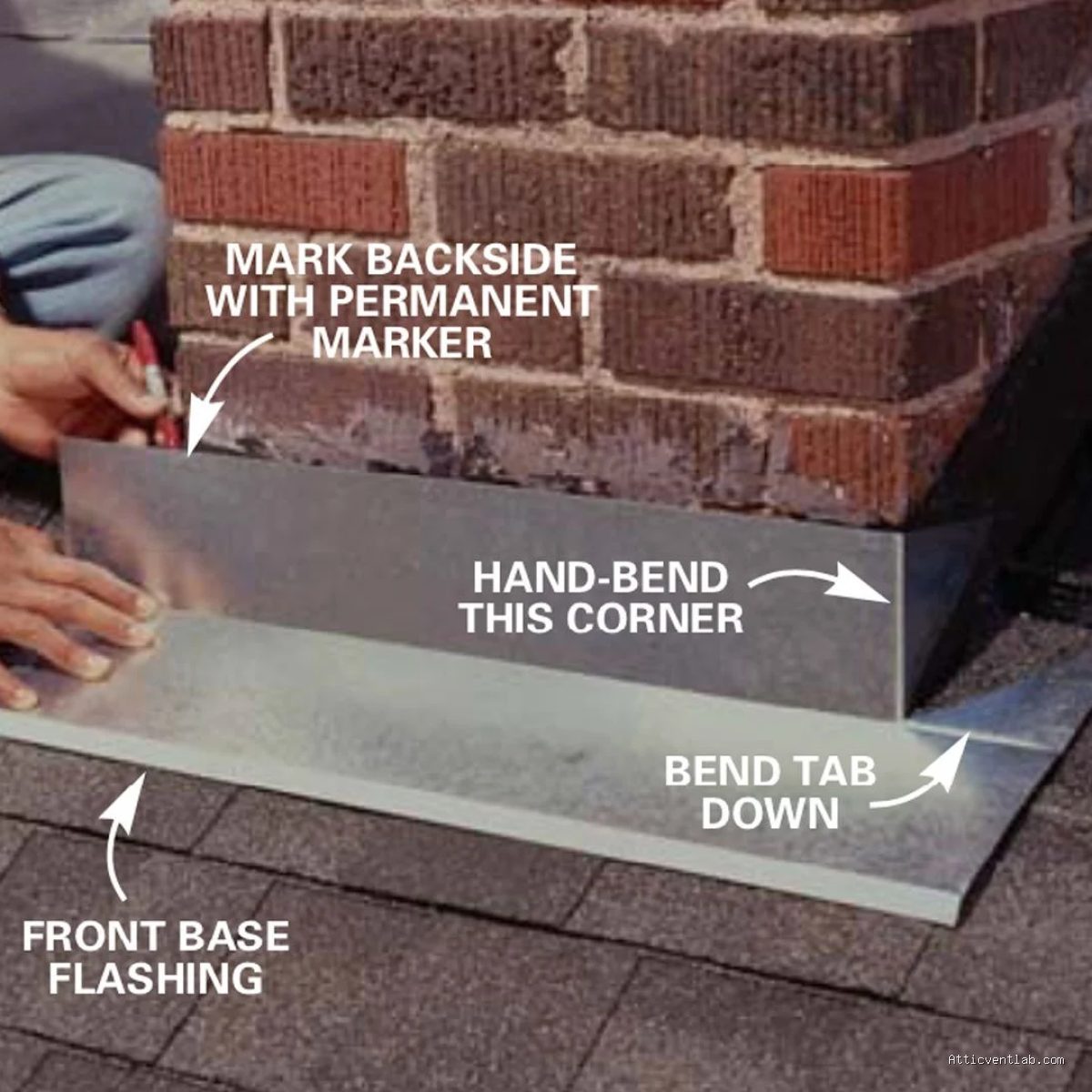 How to Install Counter Flashing on a Brick Chimney Without Tearing Out Mortar